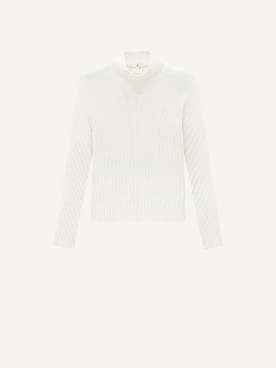 courrèges PULL RÉÉDITION COL MONTANT