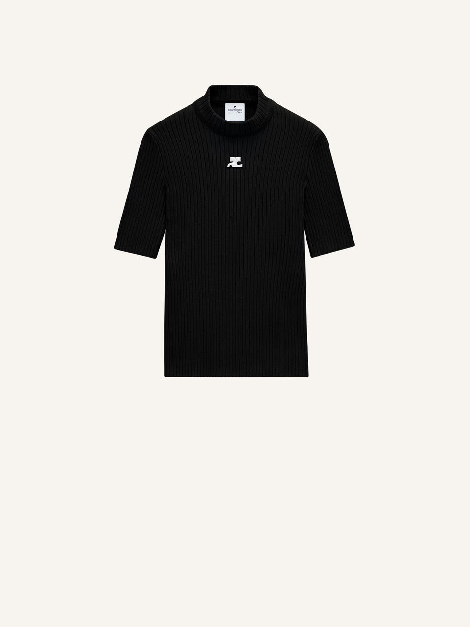 courrèges PULL RÉÉDITION MANCHES COURTES