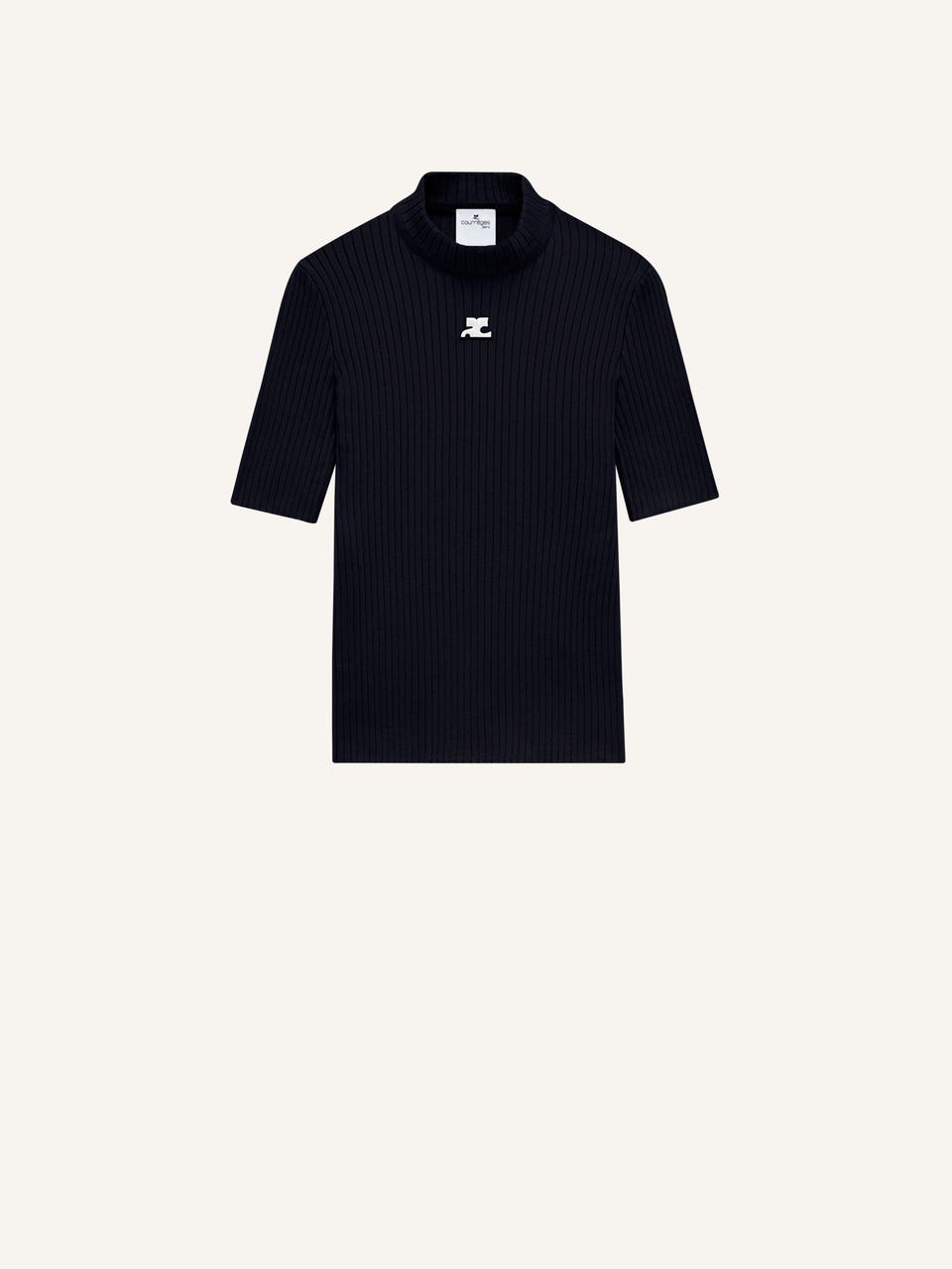 courrèges PULL RÉÉDITION MANCHES COURTES