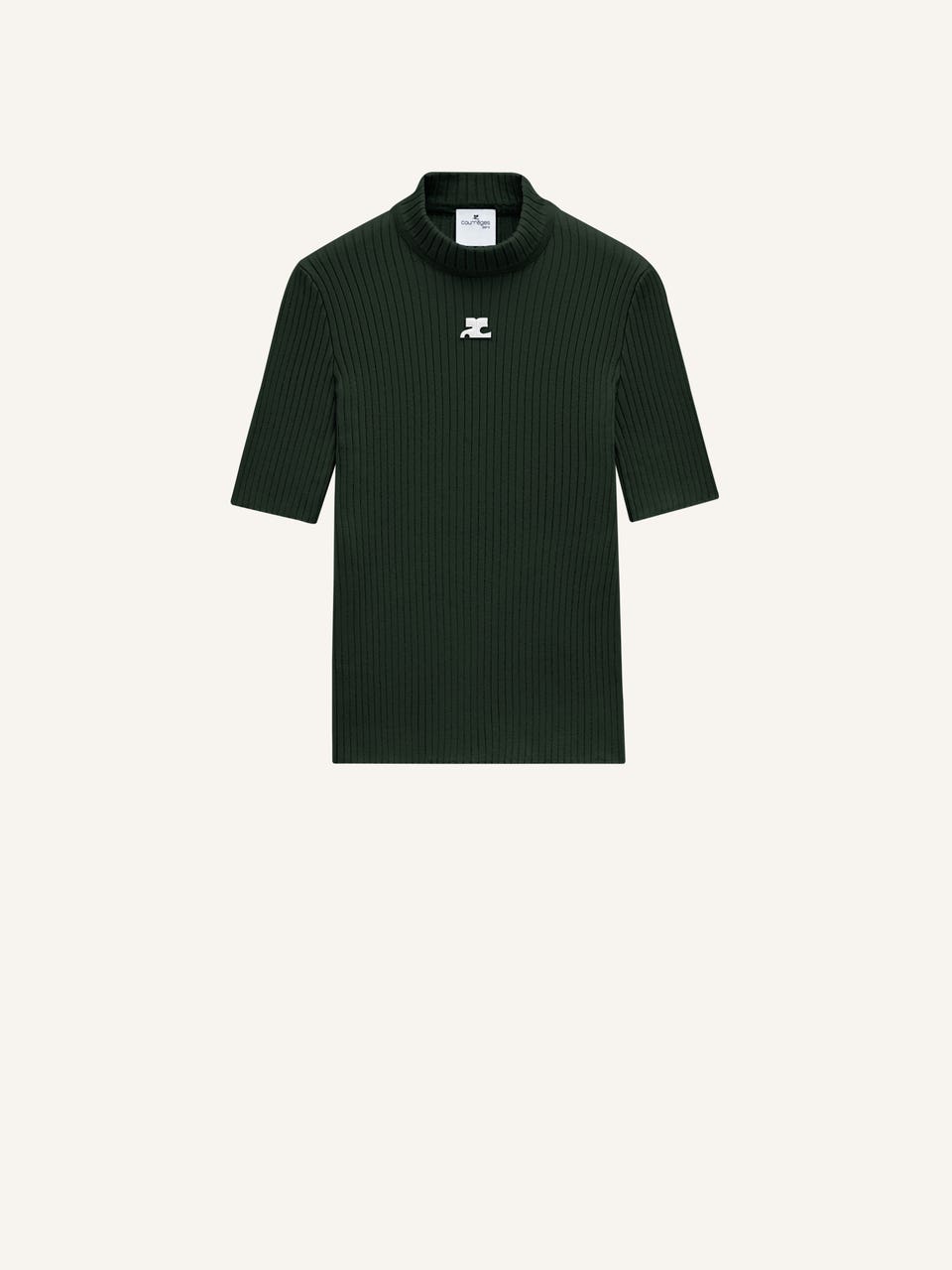 courrèges PULL RÉÉDITION MANCHES COURTES