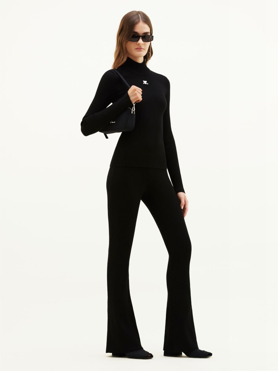 Courrèges PULL RÉÉDITION MANCHES LONGUES