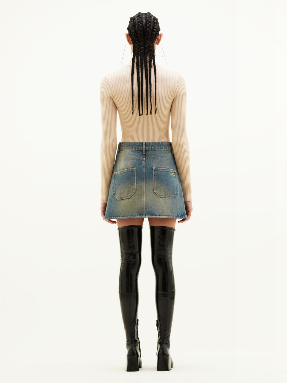 Courrèges PULL RÉÉDITION MANCHES LONGUES