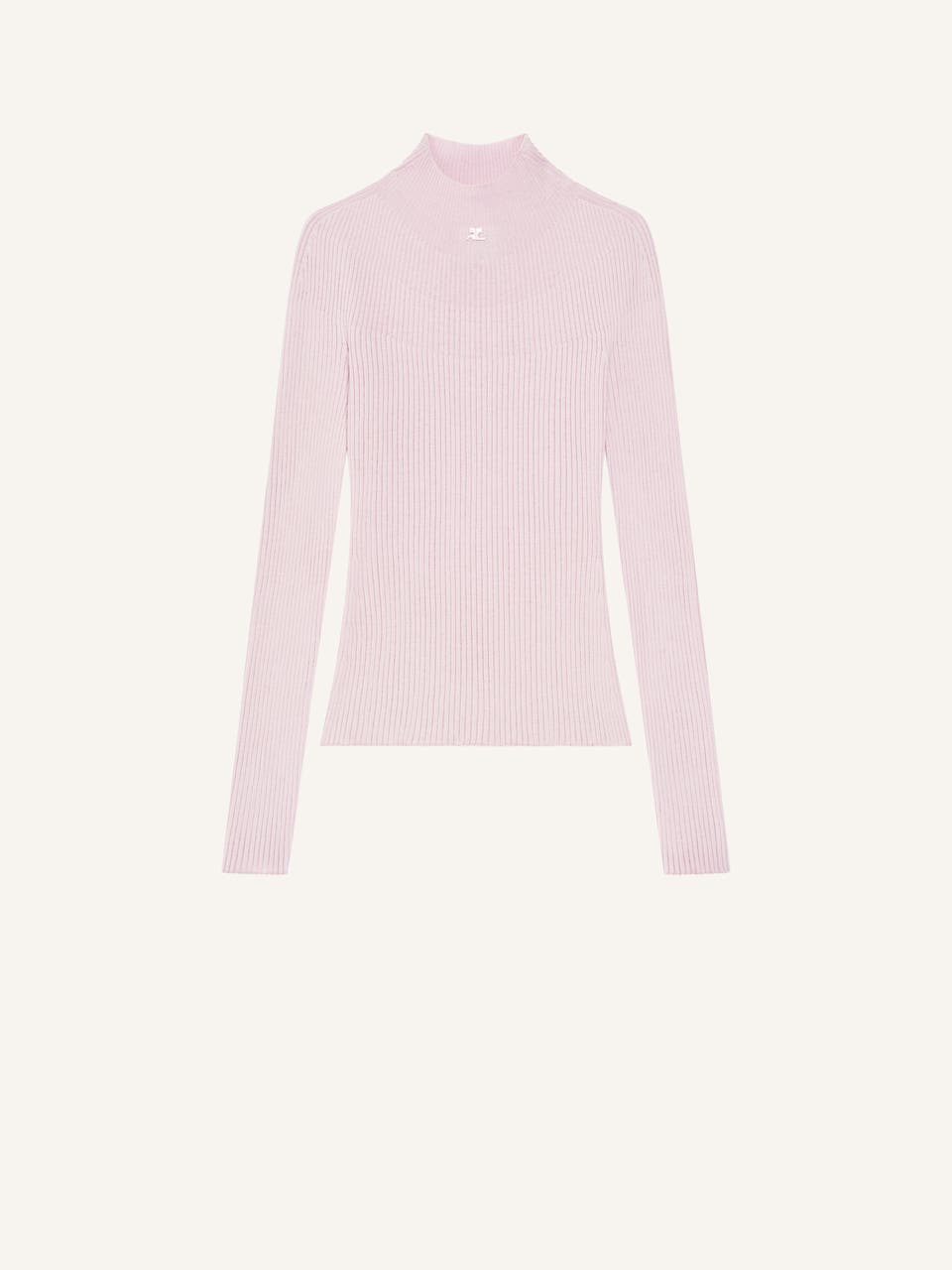 courrèges PULL SOLAR COL MONTANT EN MAILLE