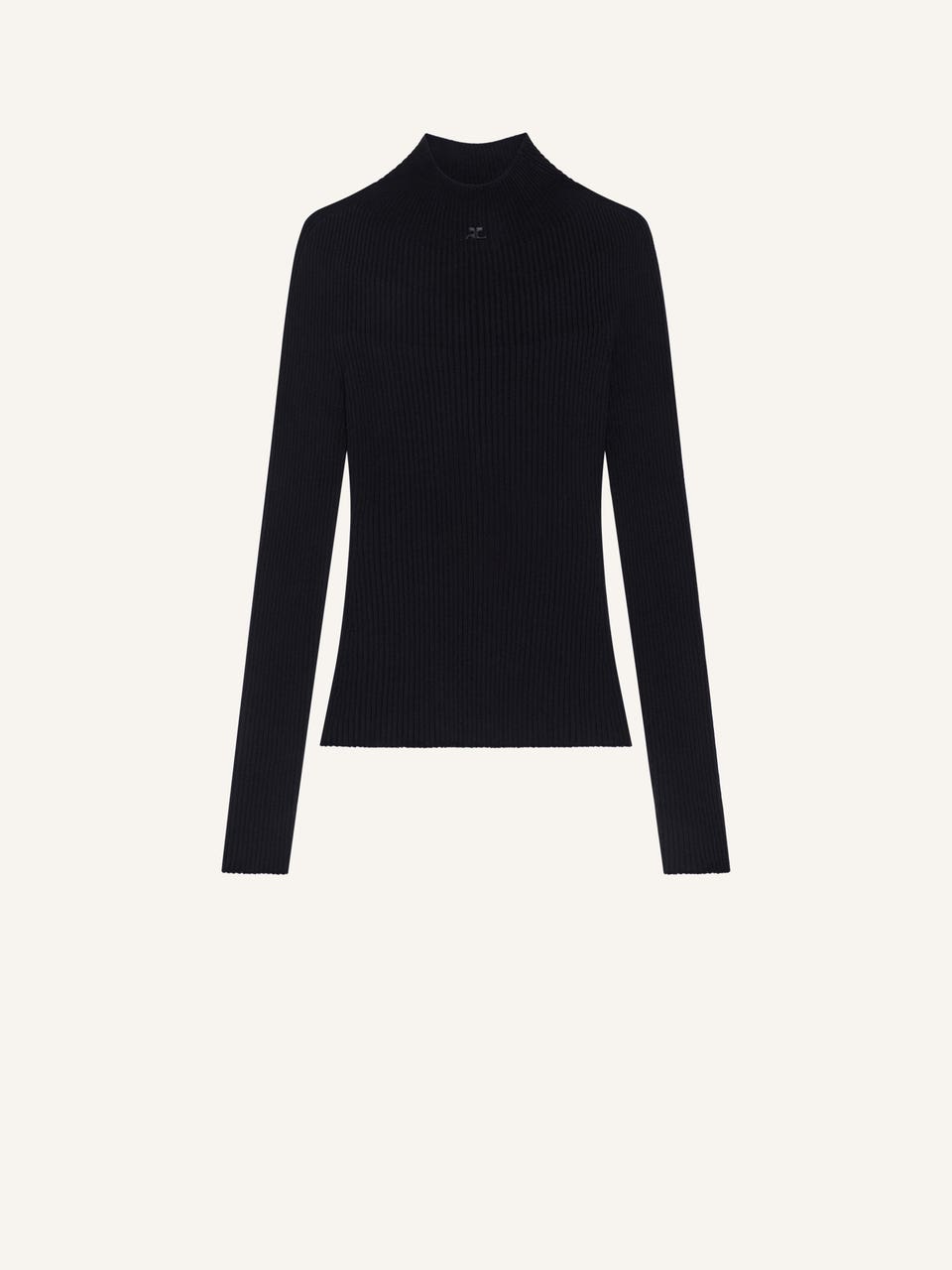 courrèges PULL SOLAR COL MONTANT EN MAILLE