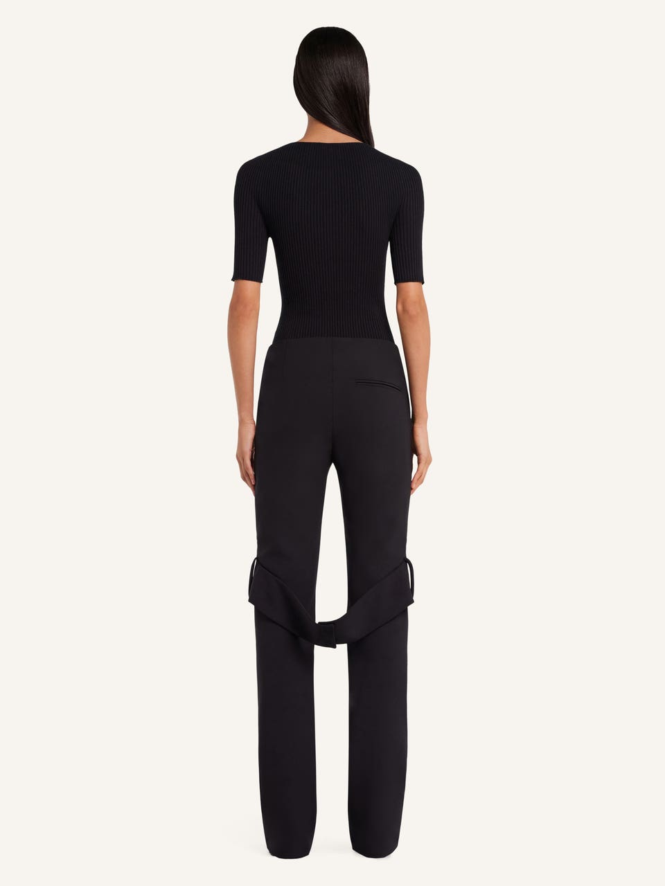 Courrèges PULL SOLAR MANCHES COURTES