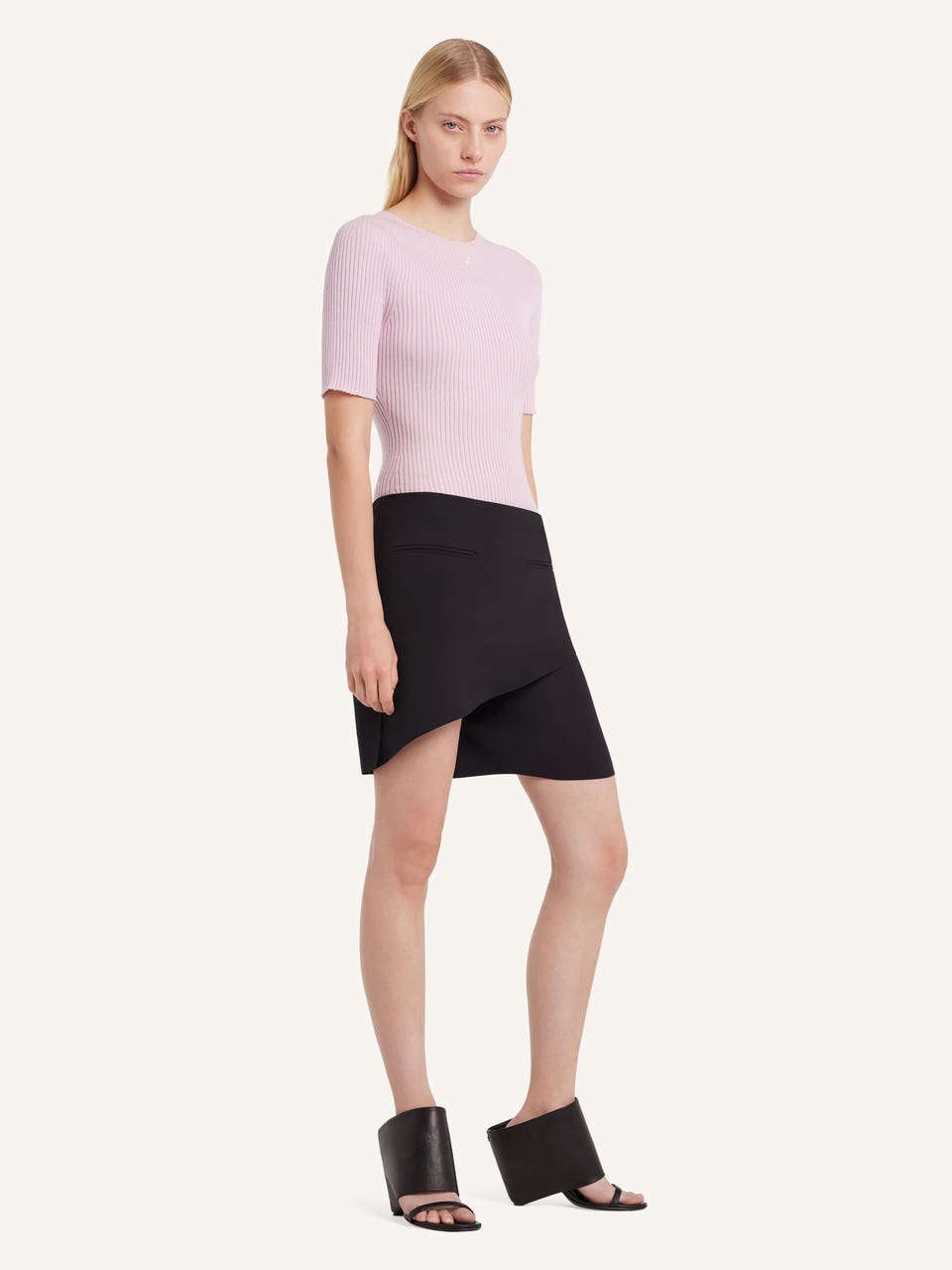 Courrèges PULL SOLAR MANCHES COURTES