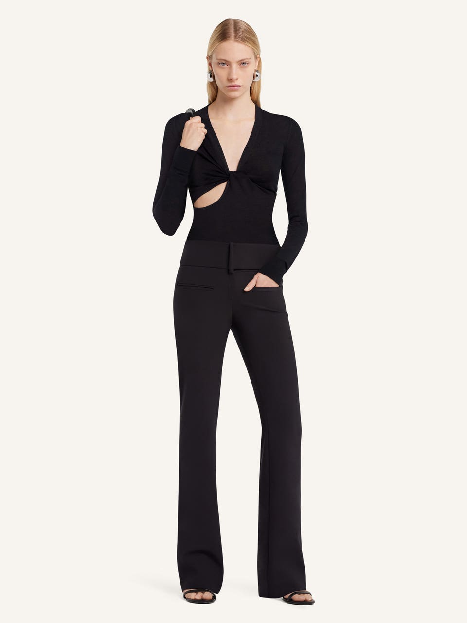 Courrèges PULL TWIST EN MAILLE