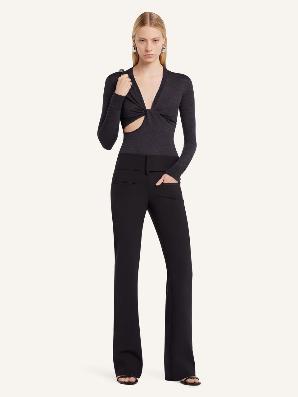 Courrèges PULL TWIST EN MAILLE