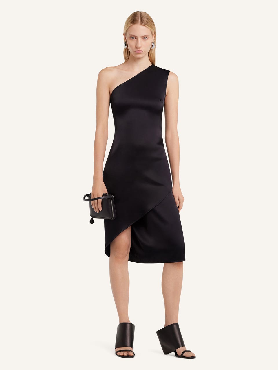 Courrèges ROBE ASYMÉTRIQUE INFINI