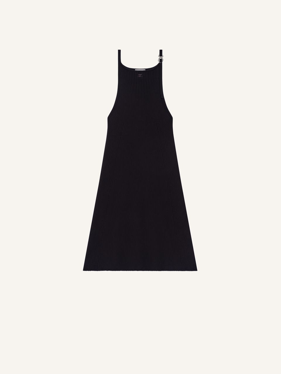 courrèges ROBE BOUCLE EN MAILLE