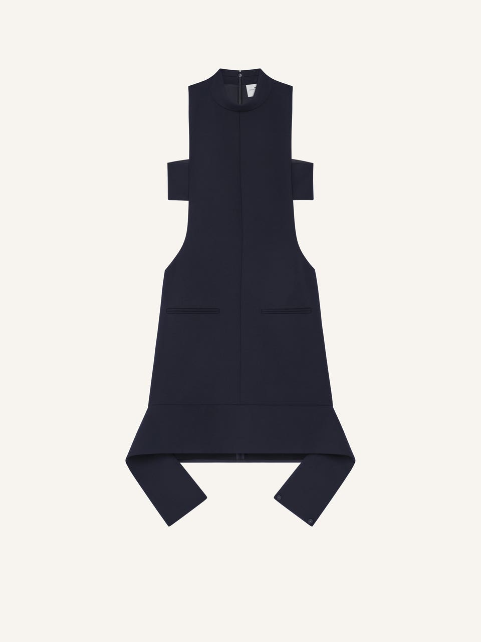 courrèges ROBE CEINTURE INVERSÉE