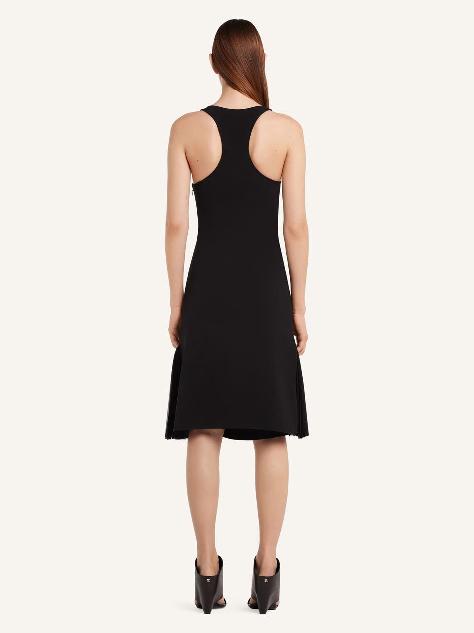 Courrèges ROBE INFINI À VOLANTS
