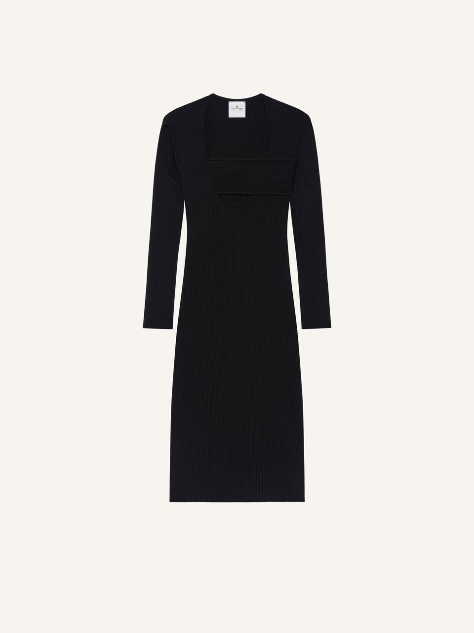 courrèges ROBE INFINI EN MAILLE