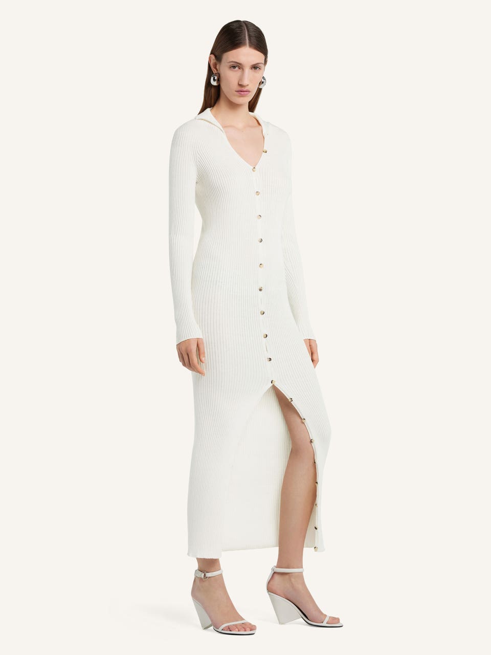 Courrèges ROBE LONGUE CARDIGAN