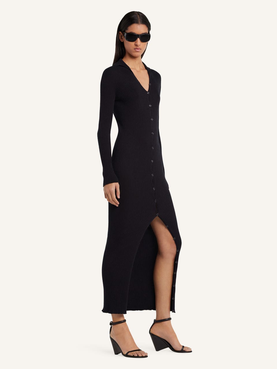 Courrèges ROBE LONGUE CARDIGAN