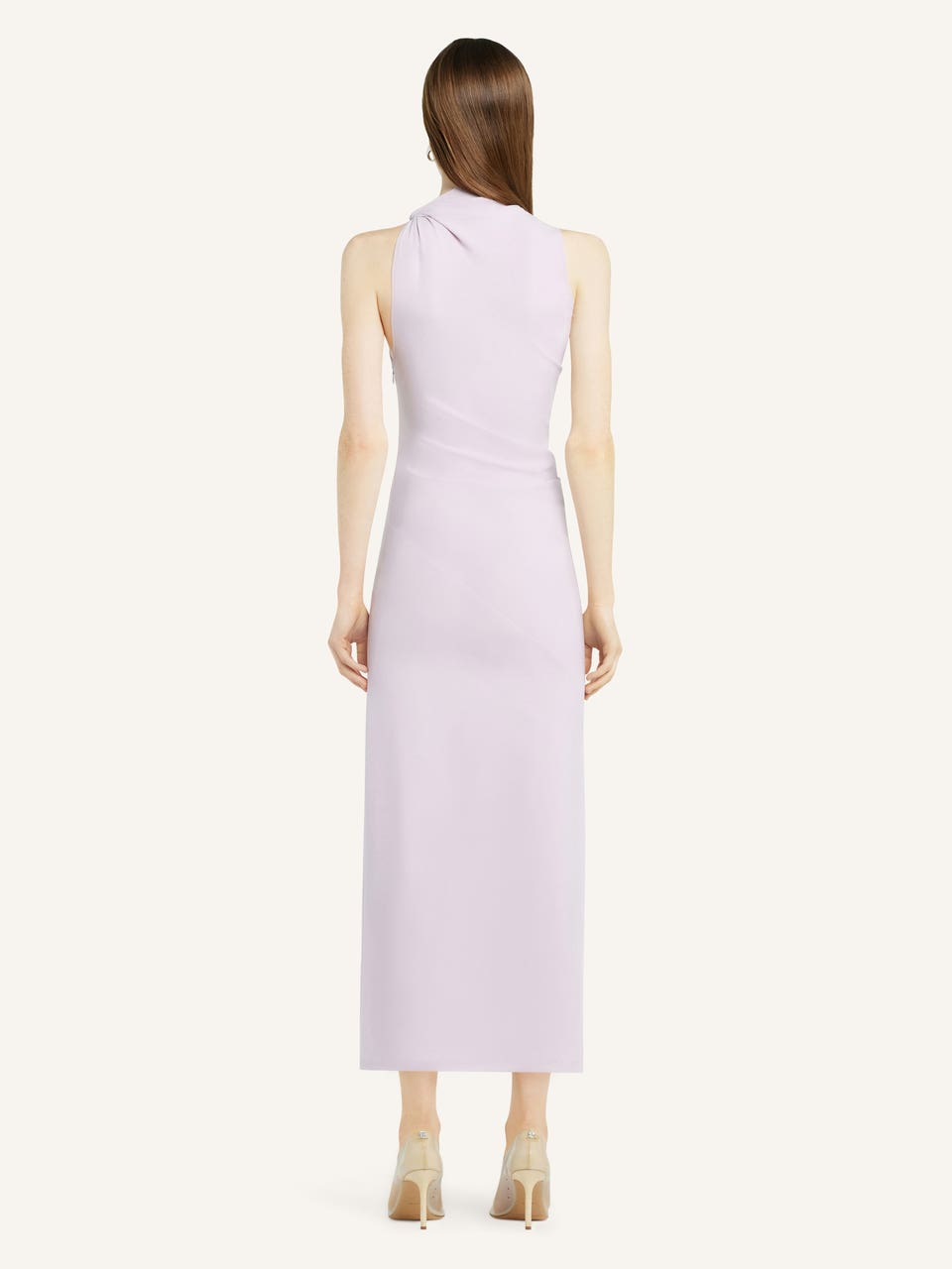 Courrèges ROBE LONGUE DRAPÉE