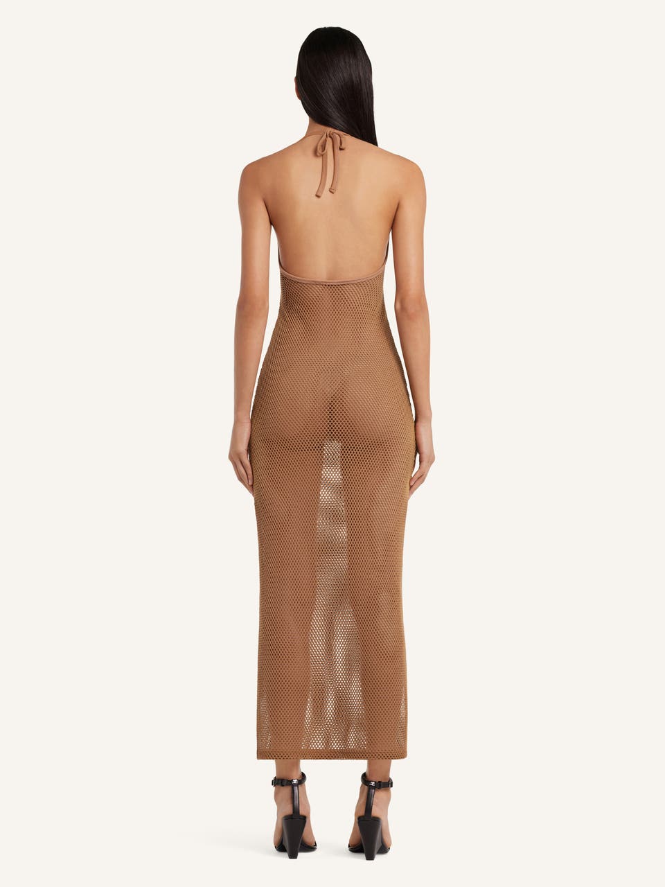 Courrèges ROBE LONGUE HOLISTIQUE EN MESH