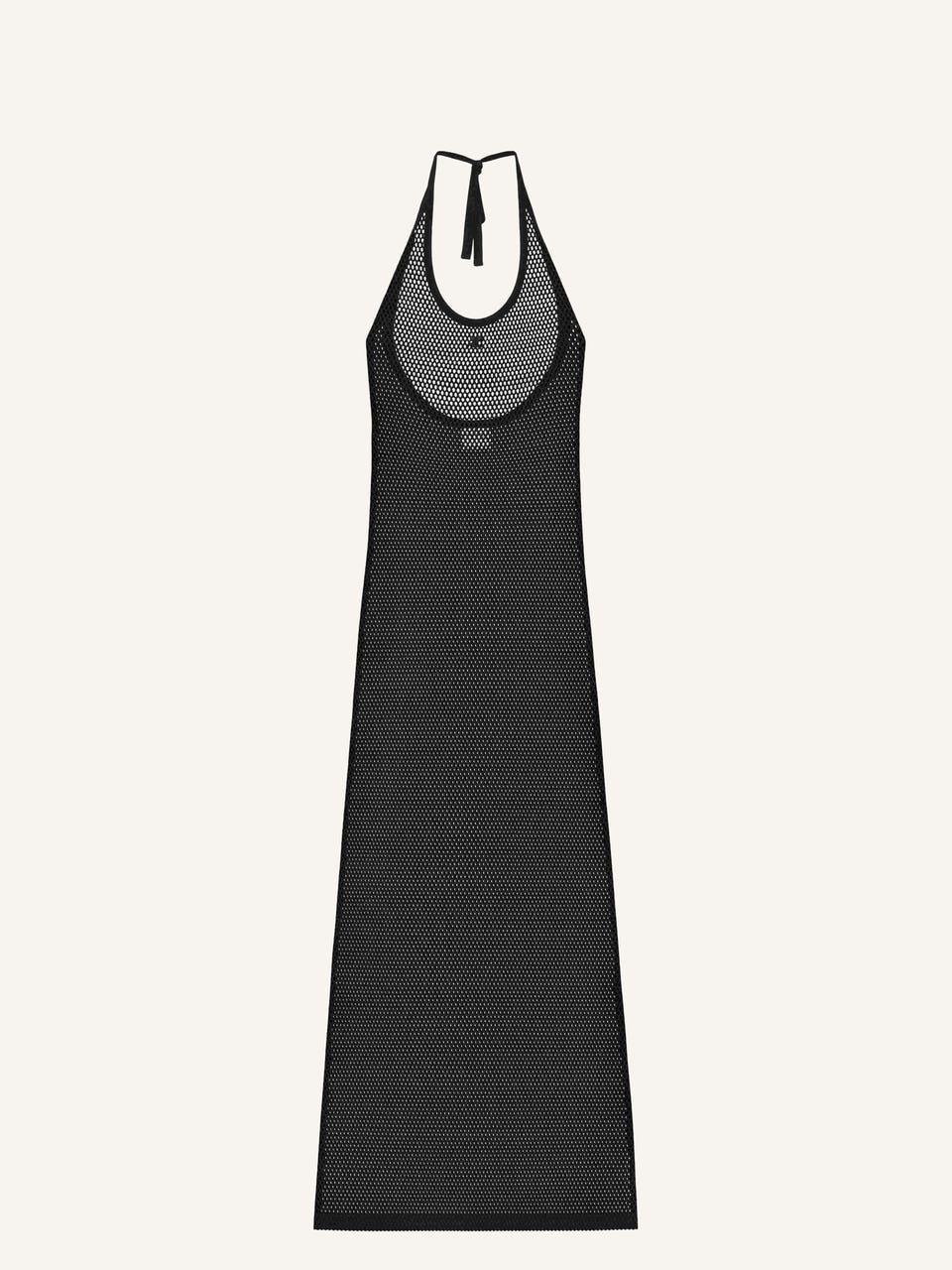 courrèges ROBE LONGUE HOLISTIQUE EN MESH