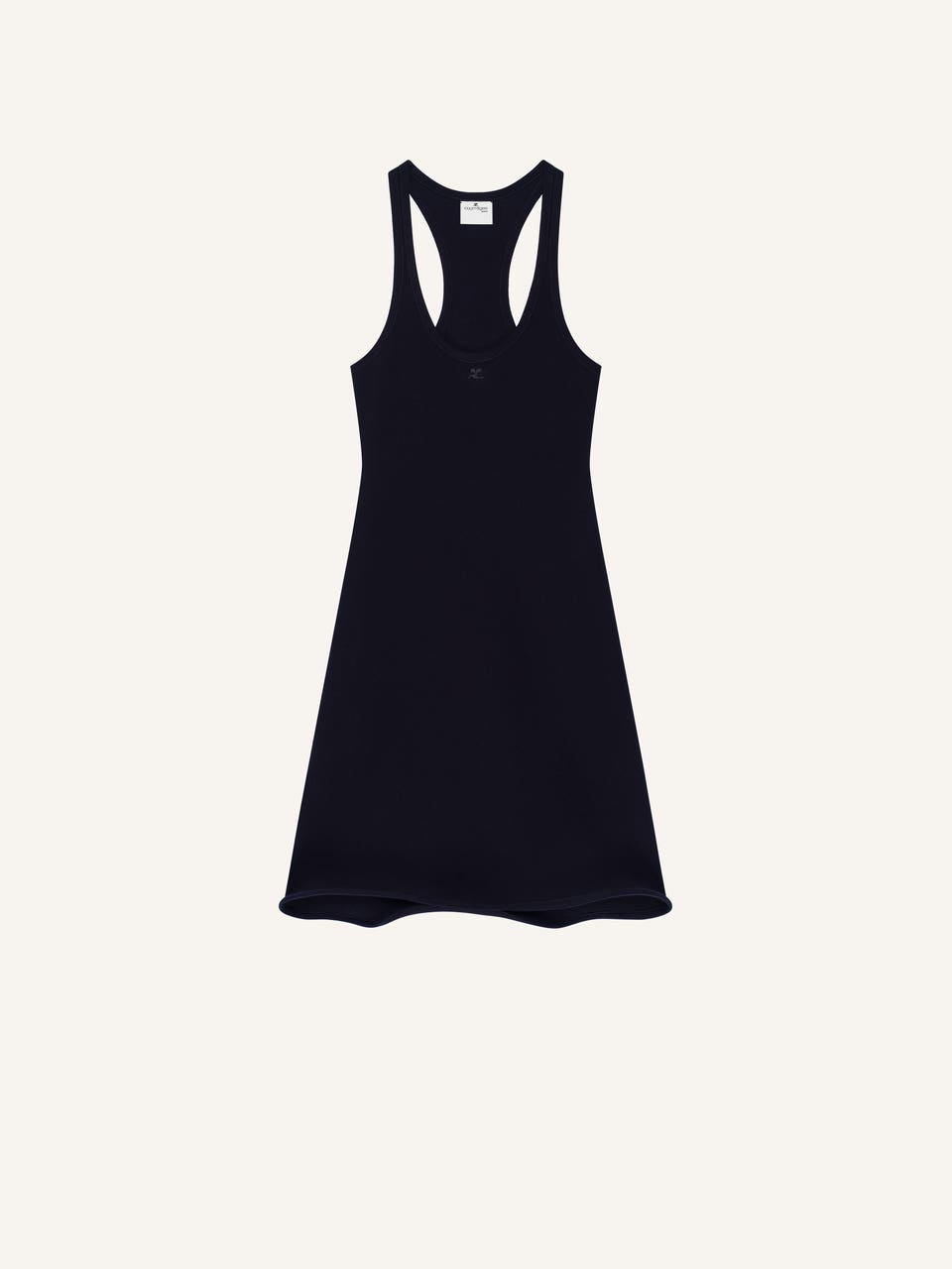 courrèges ROBE MÉDUSE EN MAILLE