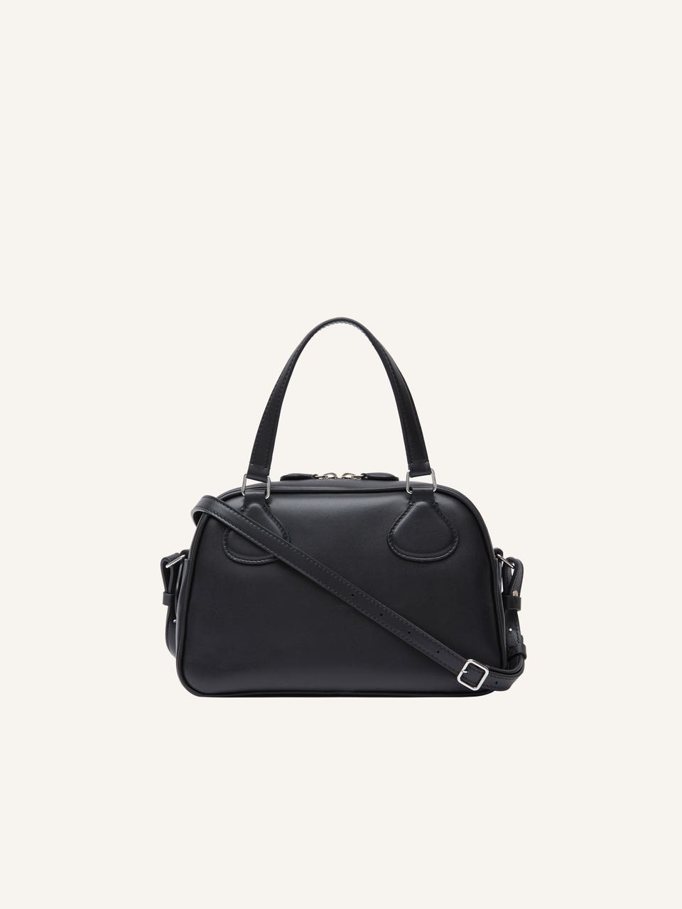 Courrèges SAC BOWLING AC EN CUIR LISSE