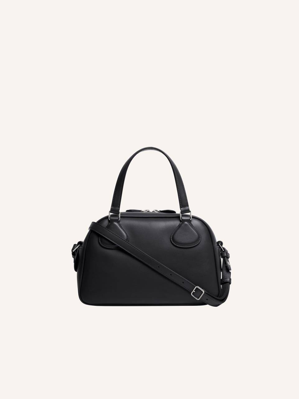 Courrèges SAC BOWLING RÉÉDITION EN CUIR LISSE