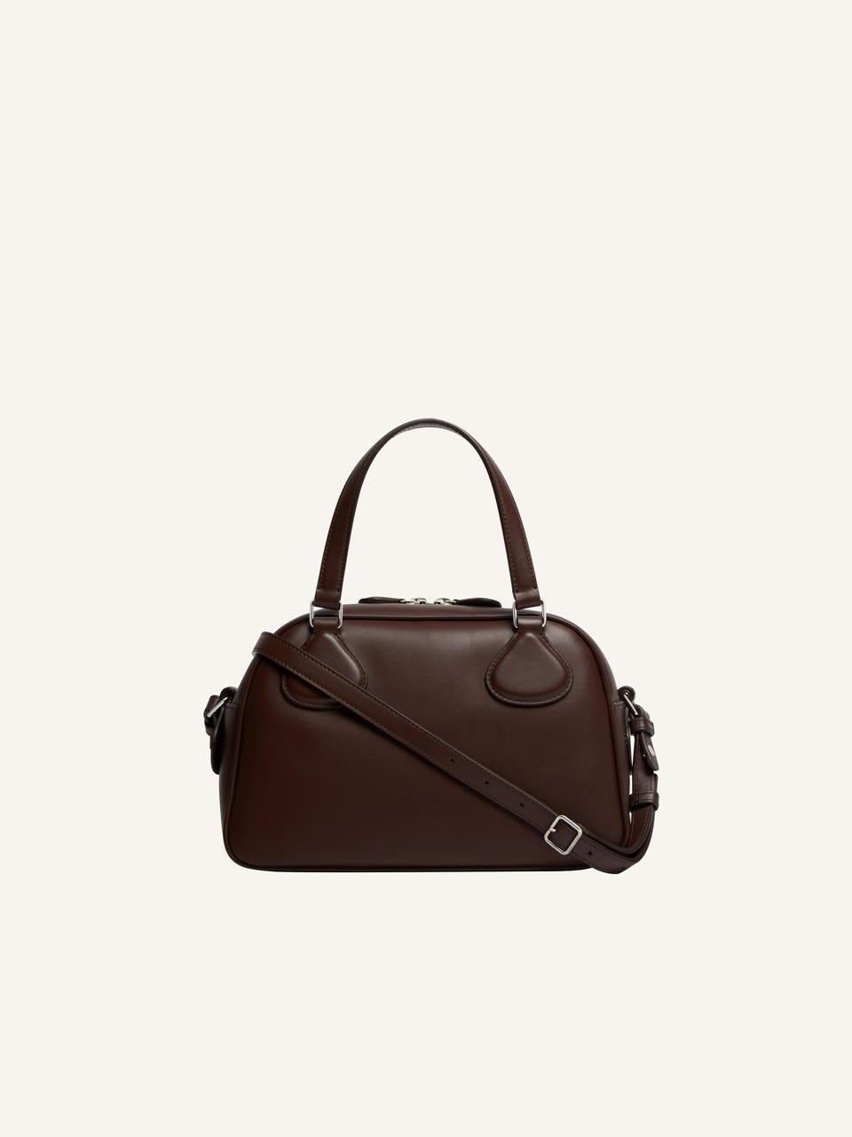 Courrèges SAC BOWLING RÉÉDITION EN CUIR LISSE