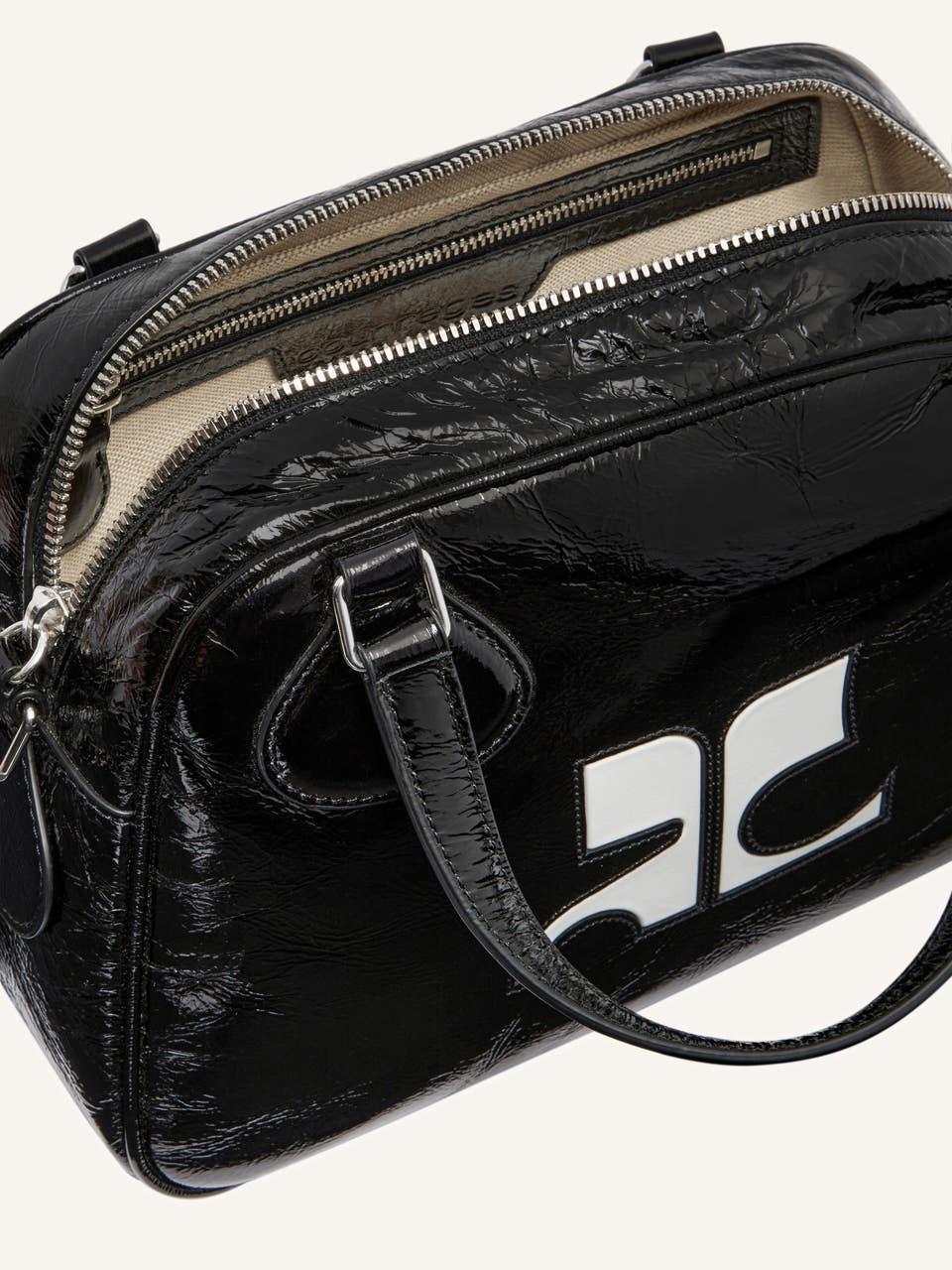 Courrèges SAC BOWLING RÉÉDITION EN CUIR NAPLACK