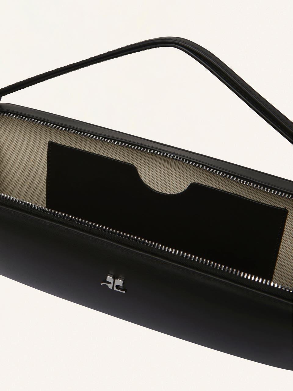 Courrèges SAC CLOUD EN CUIR LISSE