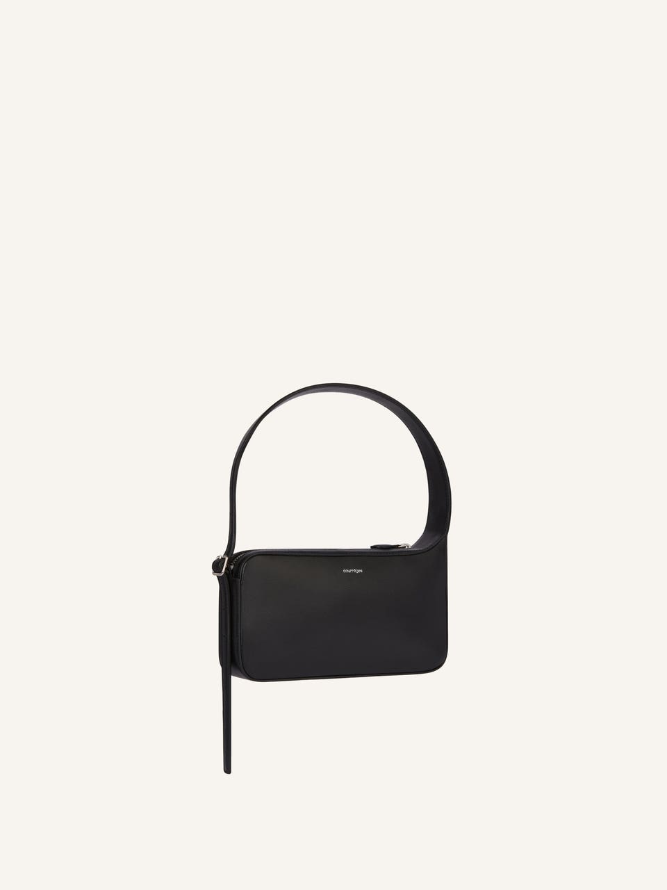 Courrèges SAC RACER EN CUIR LISSE