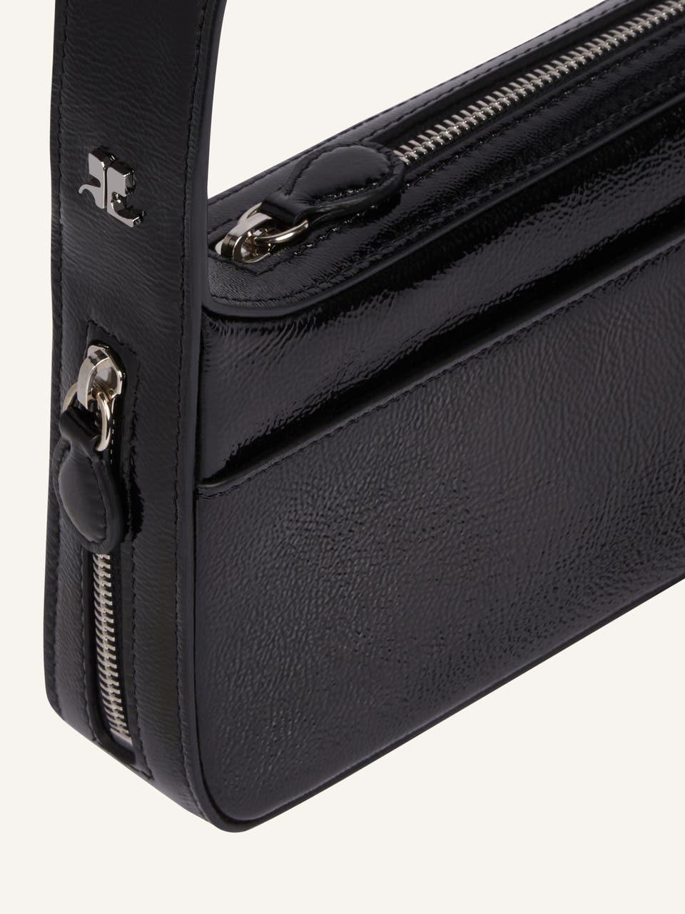 Courrèges SAC RACER EN CUIR NAPLACK