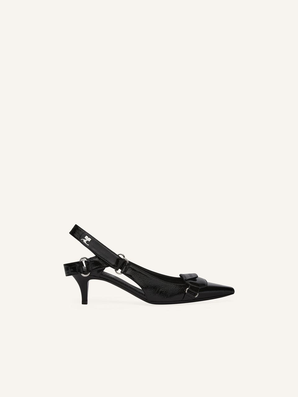 courrèges SLINGBACKS RACER EN VINYLE