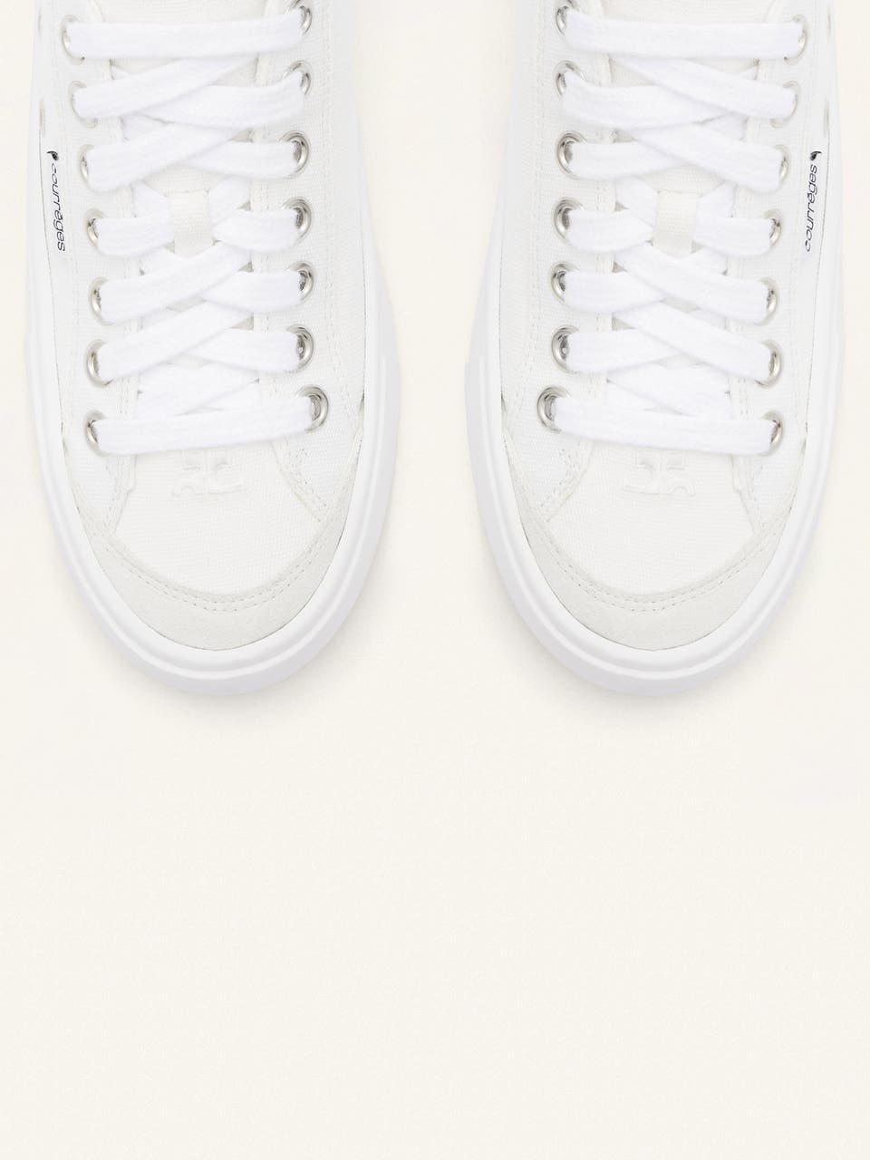 Courrèges SNEAKERS BASSE CANVAS 01 COTON