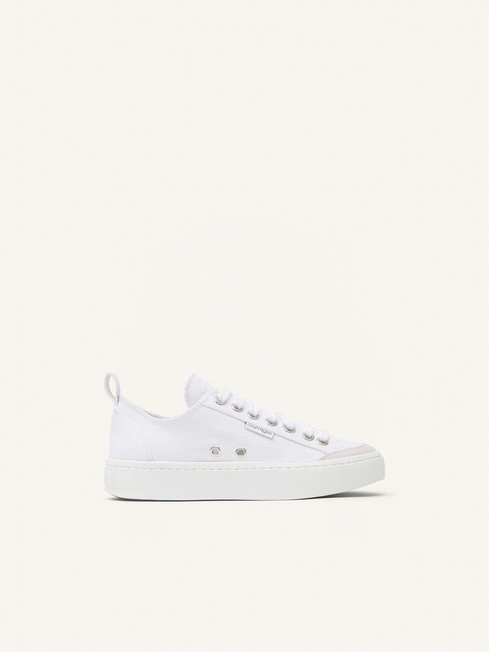 courrèges SNEAKERS BASSE CANVAS 01 COTON
