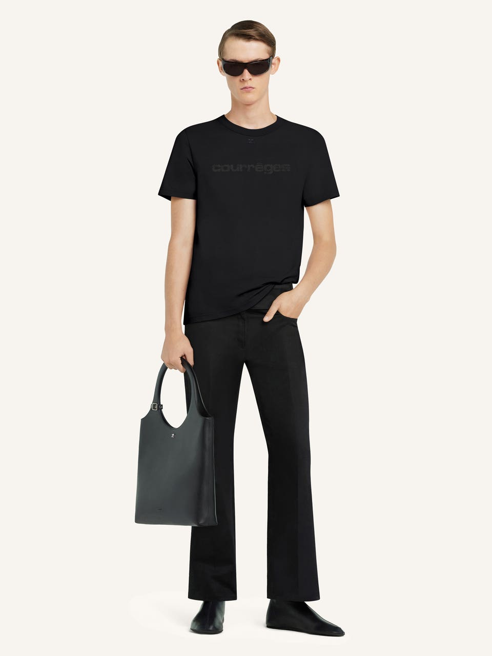 Courrèges T-SHIRT AC IMPRIMÉ