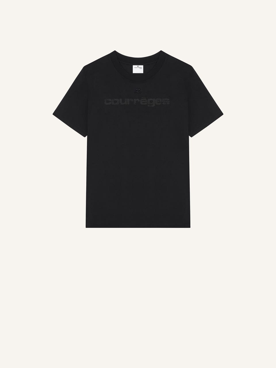 courrèges T-SHIRT AC IMPRIMÉ