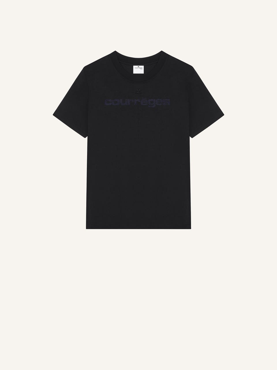 courrèges T-SHIRT AC IMPRIMÉ