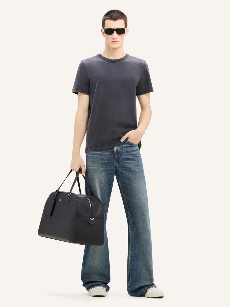 Courrèges T-SHIRT AC STONEWASHED