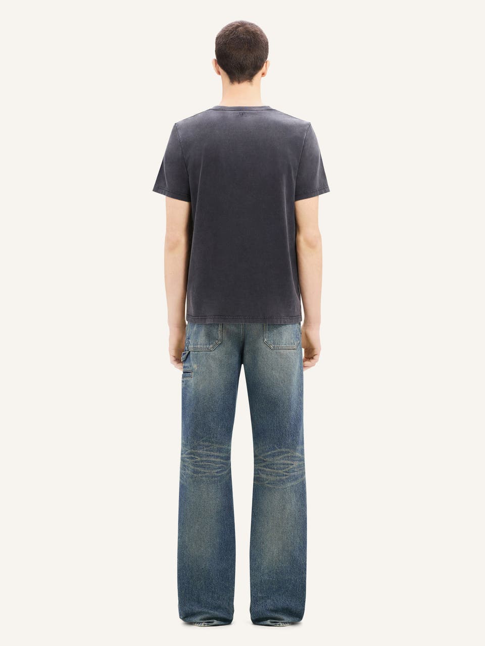 Courrèges T-SHIRT AC STONEWASHED