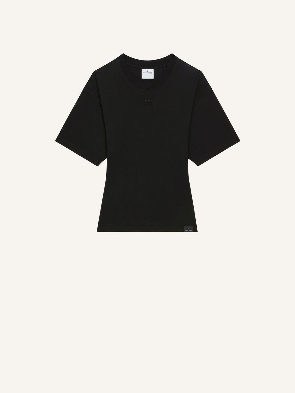 courrèges T-SHIRT CINTRÉ