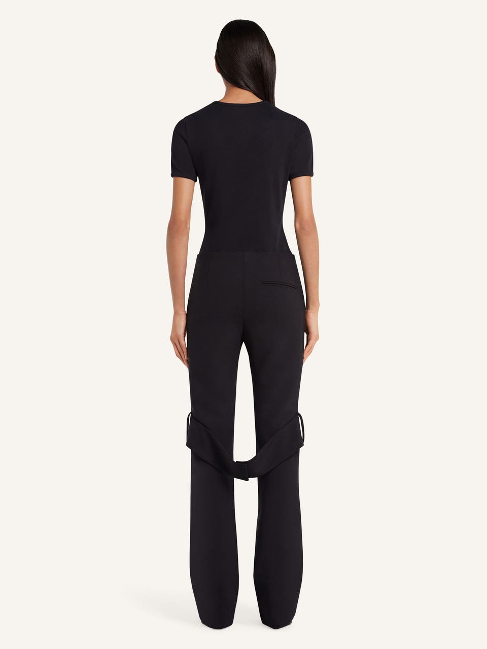 Courrèges T-SHIRT CONTRASTE IMPRIMÉ MÉDUSE