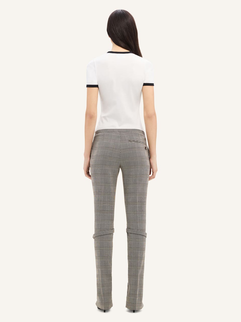 Courrèges T-SHIRT CONTRASTE SIGNATURE