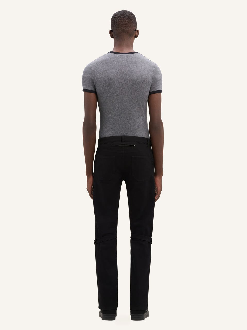 Courrèges T-SHIRT CONTRASTE SIGNATURE