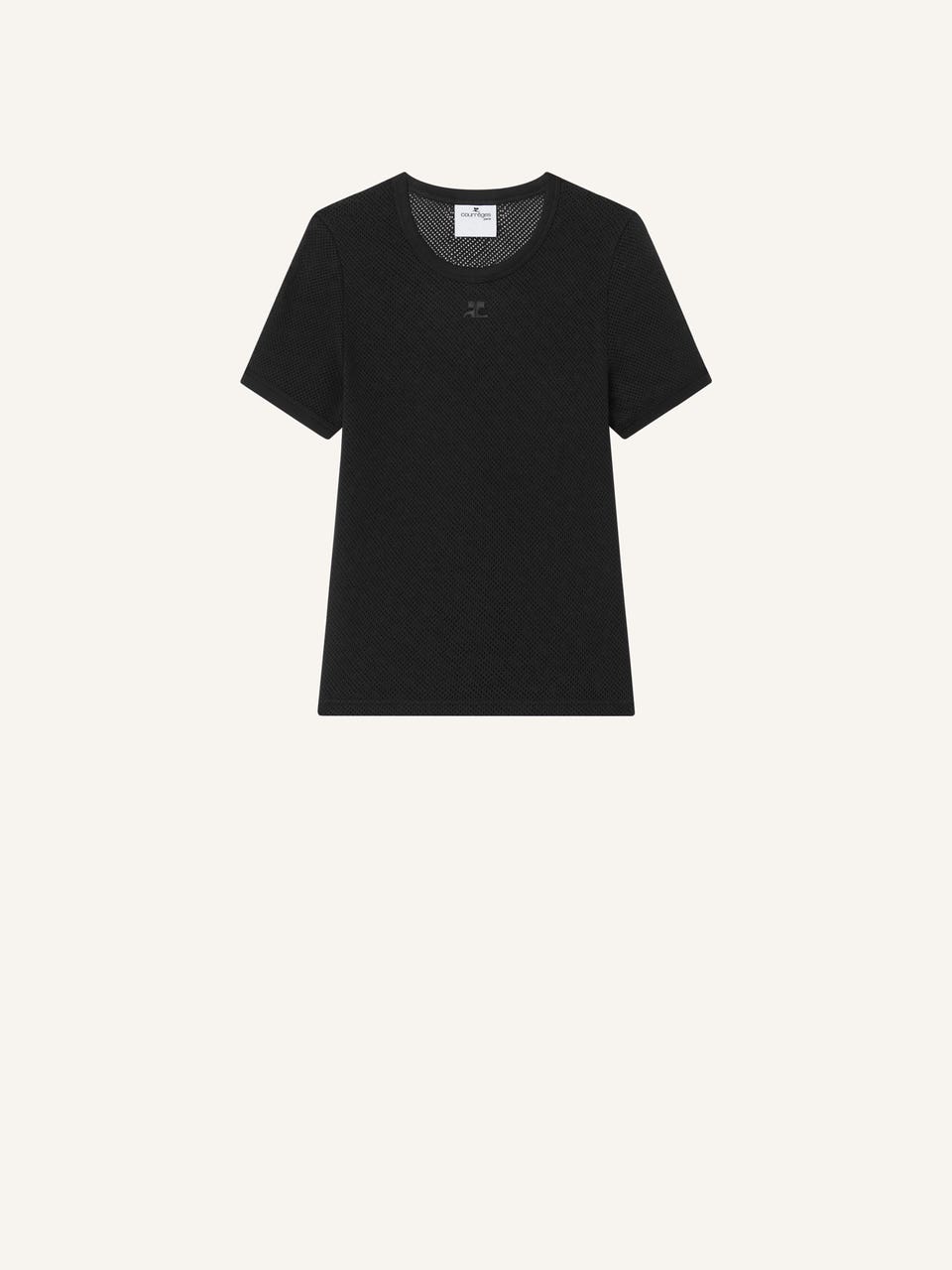 courrèges T-SHIRT MESH