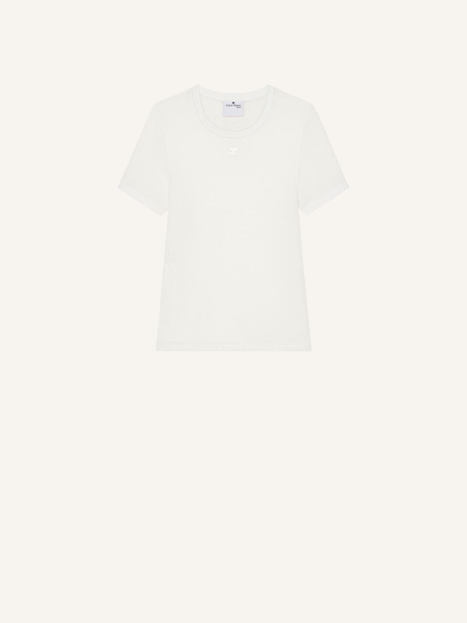courrèges T-SHIRT MESH