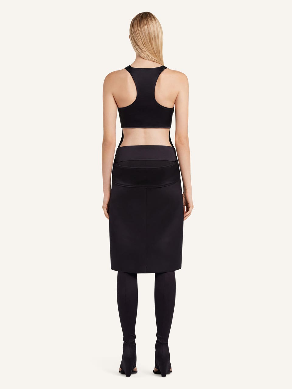 Courrèges TOP INFINI EN SATIN