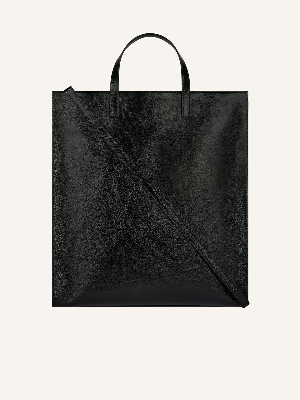 Courrèges TOTE BAG AC EN CUIR NAPLACK