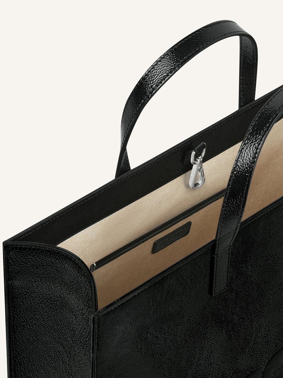 Courrèges TOTE BAG AC EN CUIR NAPLACK