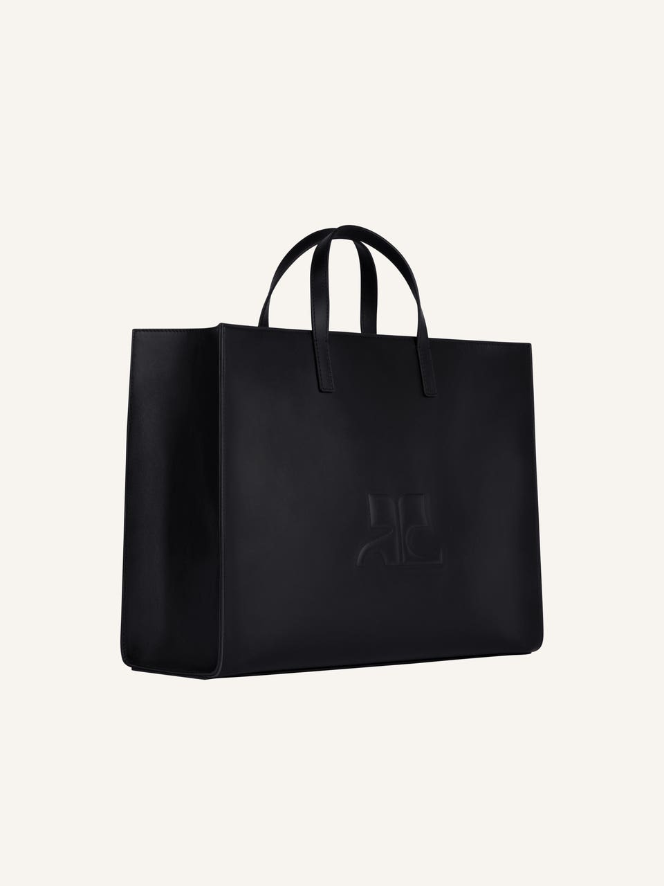 Courrèges TOTE BAG HÉRITAGE AC EN CUIR
