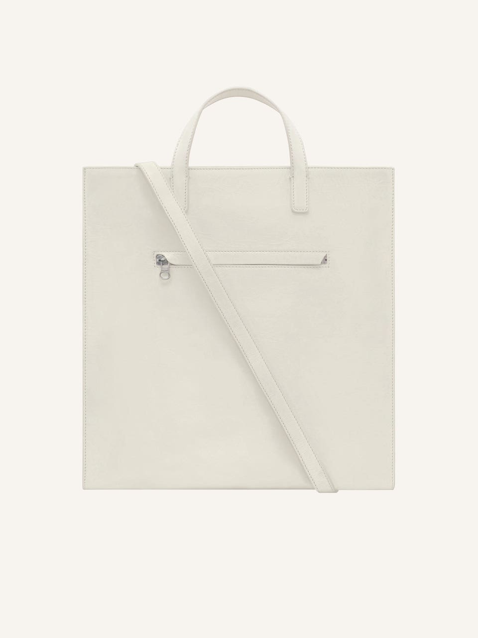 Courrèges TOTE BAG RÉÉDITION EN CUIR NAPLACK