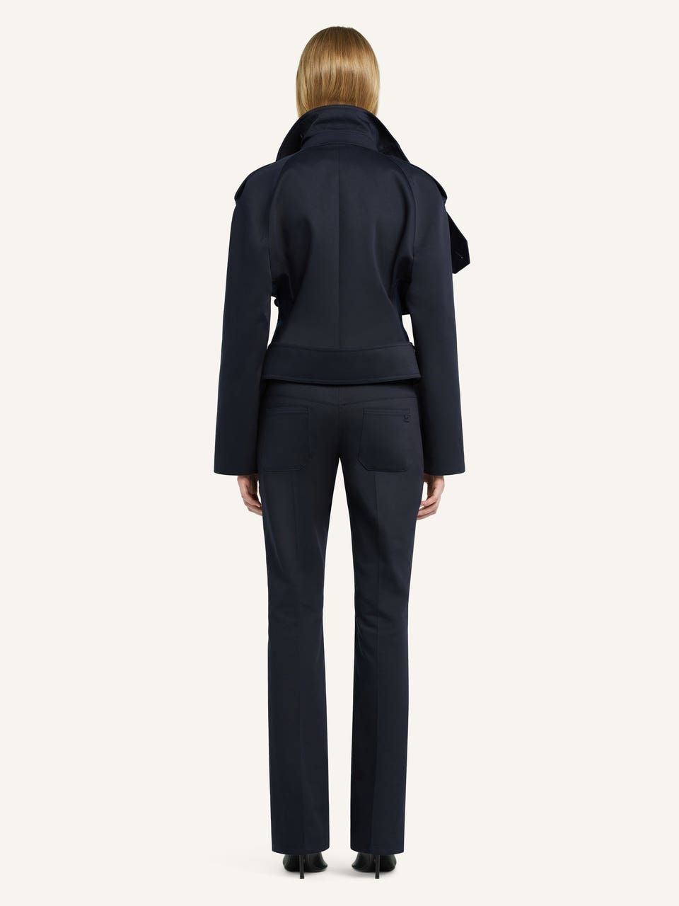 Courrèges TRENCH COURT OBLIQUE